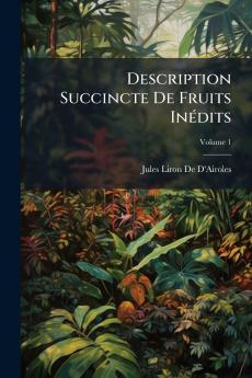 Description Succincte De Fruits Inédits