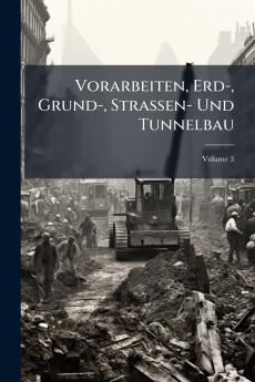 Vorarbeiten Erd- Grund- Strassen- Und Tunnelbau; Volume 3