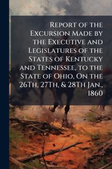 Report of the Excursion Made by the Executive and Legislatures of the States of Kentucky and Tennessee to the State of Ohio On the 26Th 27Th & 28Th Jan. 1860