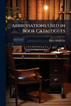 Abbreviations Used in Book Catalogues