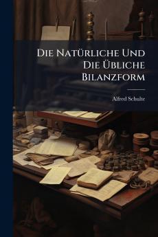 Die Natürliche Und Die Übliche Bilanzform