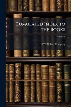 Cumulated Index to the Books; Volume 4