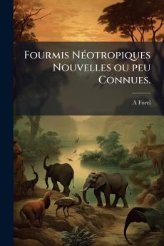 Fourmis Néotropiques Nouvelles ou peu Connues.