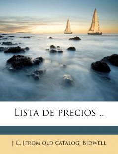 Lista de precios ..