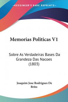 Memorias Politicas V1