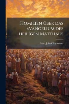 Homilien über das Evangelium des heiligen Matthäus