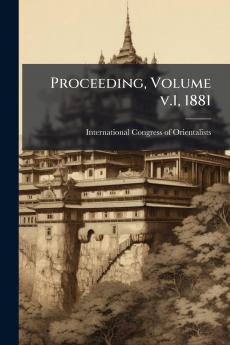 Proceeding Volume v.1 1881