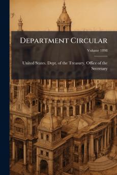 Department Circular; Volume 1898