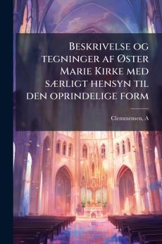 Beskrivelse og tegninger af Øster Marie Kirke med særligt hensyn til den oprindelige form