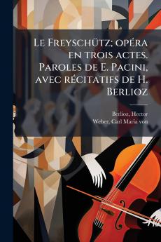 Le Freyschütz; opéra en trois actes. Paroles de E. Pacini avec récitatifs de H. Berlioz