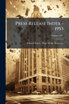 Press Release Index - 1953; Volume 1941