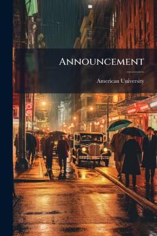 Announcement