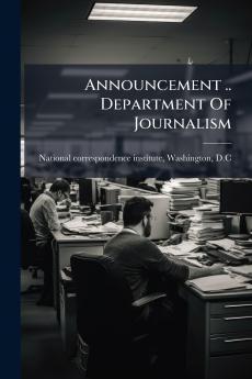 Announcement .. Department Of Journalism