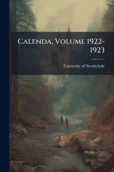 Calenda Volume 1922-1923