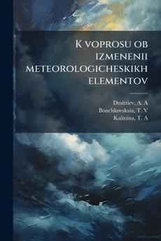 K voprosu ob izmenenii meteorologicheskikh elementov