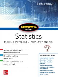 Schaum's Outline of Statistics Sixth Edition