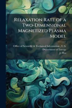 Relaxation Rate of a Two-Dimensional Magnetized Plasma Model