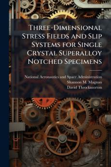 Three-Dimensional Stress Fields and Slip Systems for Single Crystal Superalloy Notched Specimens