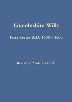 Lincolnshire Wills