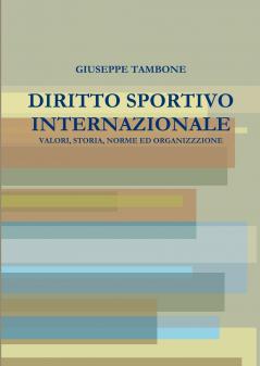 DIRITTO SPORTIVO INTERNAZIONALE