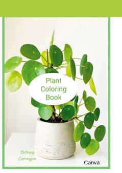 Plant Coloring Book