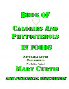 Book Of Calories and Phytosterols In Foods