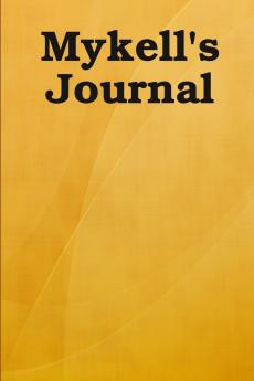 Mykell's Journal