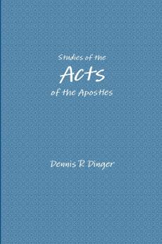 Studies of the Acts of the Apostles