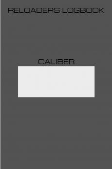 Reloaders Logbook
