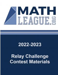 2022-2023 Relay Challenge Contest Materials