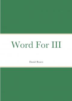 Word For III