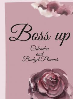 Boss Up year Calendar and Budget Planner
