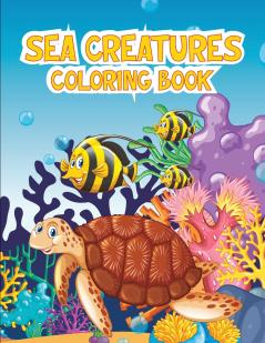 SEA CREATURES COLORING BOOK
