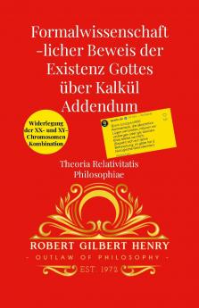 Formalwissenschaftlicher Beweis der Existenz Gottes - Addendum