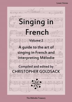Singing in French volume 2 - lower voices