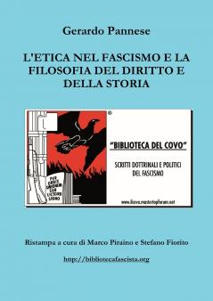 L'etica nel fascismo e la filosofia del diritto e della storia