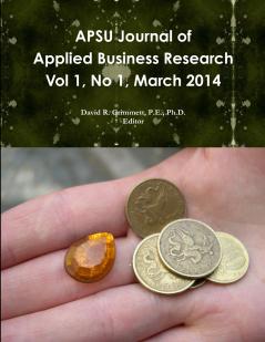 APSU JABR Vol 1 No 1 March 2014