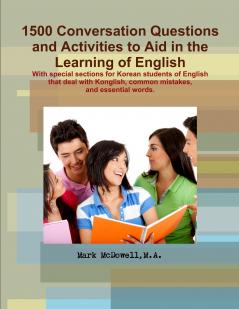Conversations Questions and Activities to Aid in the Learning of English