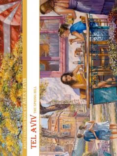Adult Coloring Book Tel Aviv by Alex Levin