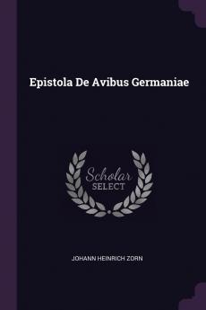 Epistola De Avibus Germaniae