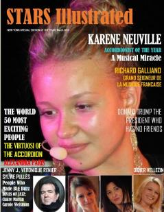 Stars Illustrated Magazine (B&W) March 2018. Economy edition.