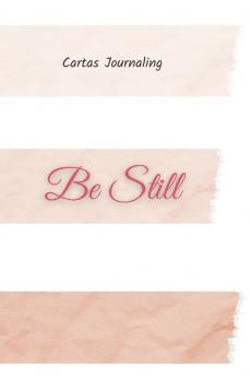 Blessed Collection_Notebook_Be Still