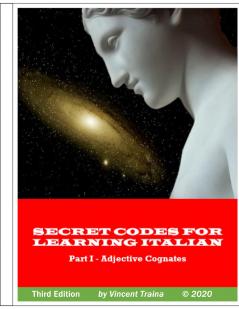 Secret Codes for Learning Italian Part I - Adjective Cognates