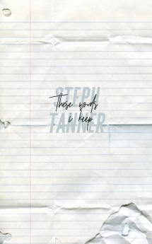 These Words I Keep
