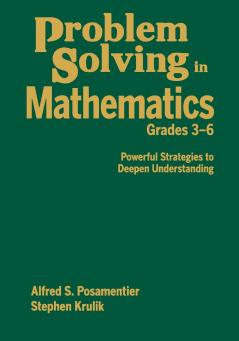 Problem Solving in Mathematics Grades 3-6