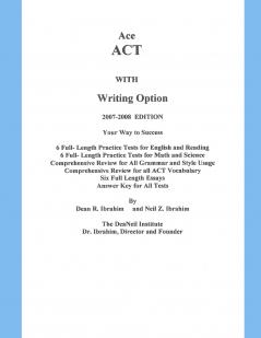 Ace ACT with Writing Option