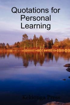 Quotations for Personal Learning