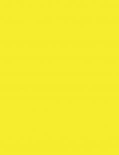 OK Bright Yellow with Brown Studio Note Book