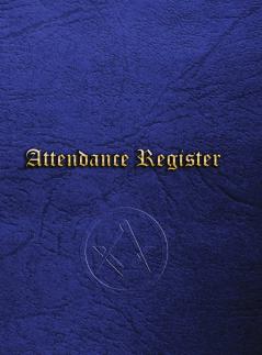 Masonic Attendance Register