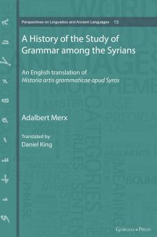 A History of the Study of Grammar among the Syrians